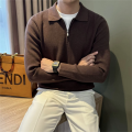 Camisa Semi-Zipper Suéter 2025